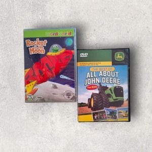 2 Children's DVDS Tractors and Rockets